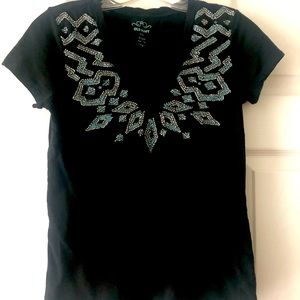 Gap T-Shirt with Beading